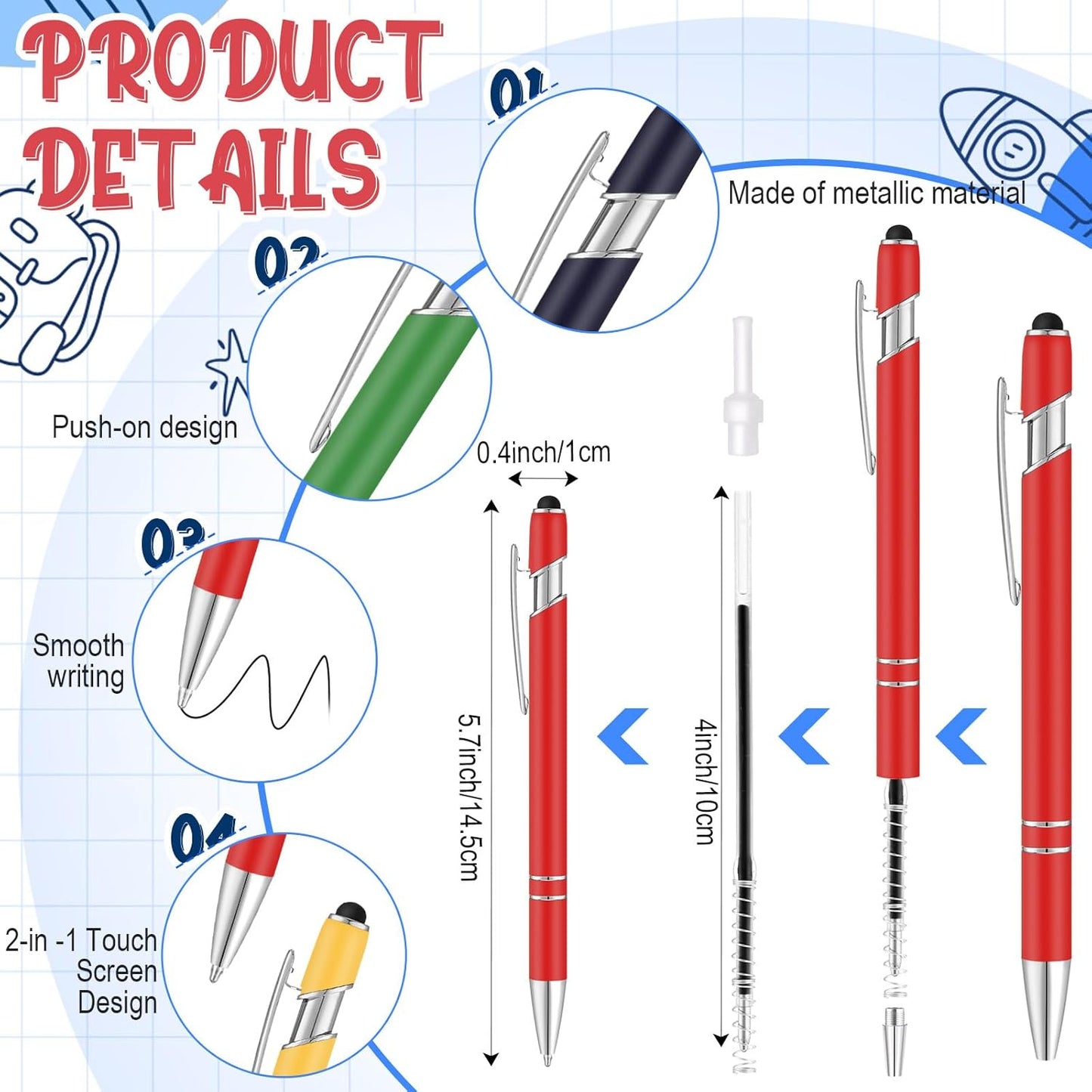 24 Sets Journal Notebook Bulk A5 Hardcover Notebook Classic Journal Set with Pen Holder with Pens for School Business Work Travel Writing (Multicolor)