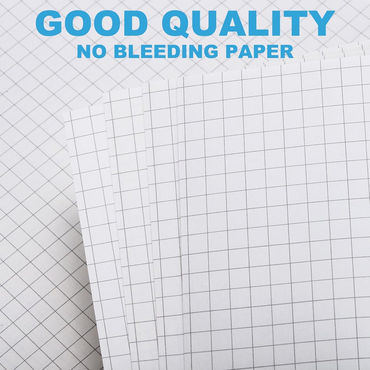 PATIKIL Grid Refill Paper 6-Ring Binder Loose Leaf Planner Filler Paper Planner Inserts, 80 Sheets/160 Pages, Lined