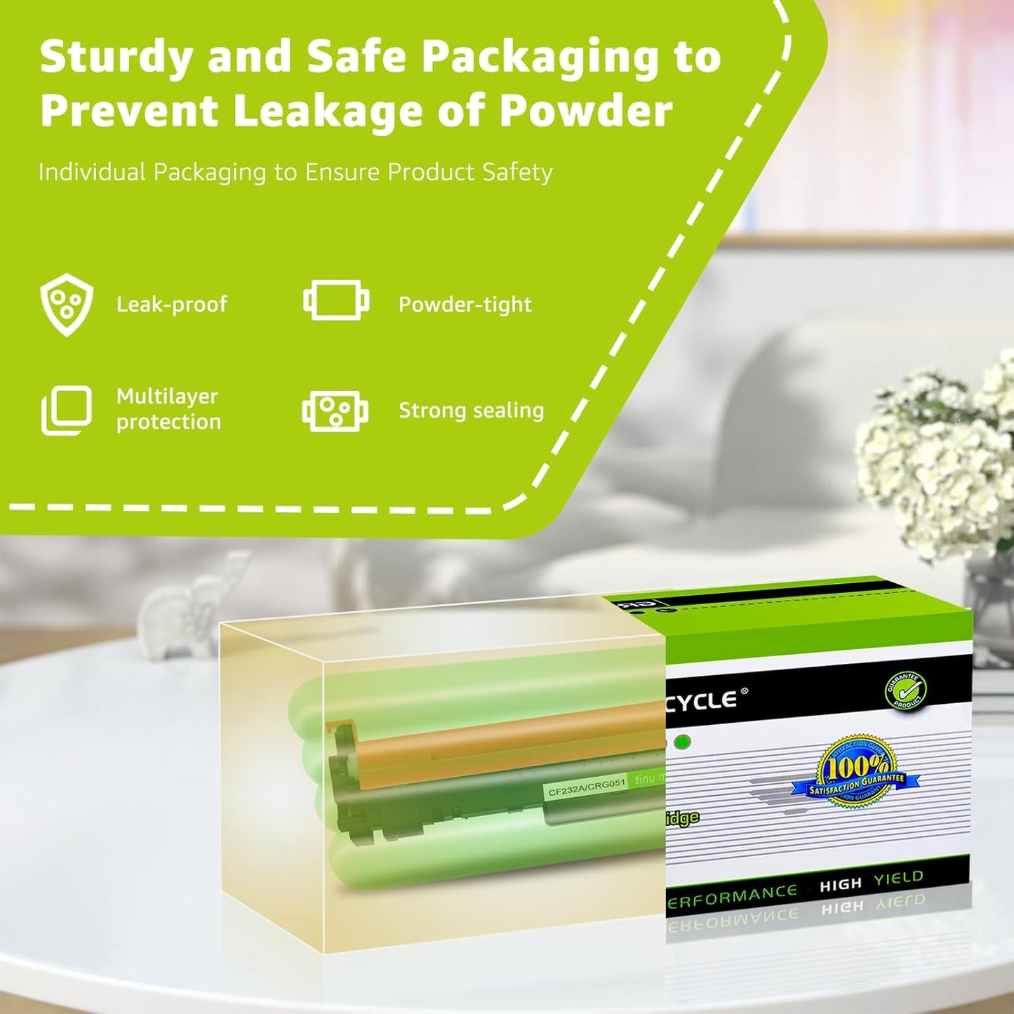 greencycle Compatible 32A Replacement for HP 32A Drum Unit CF232A use for Laserjet Pro M203d M203dn M203dw M227fdw M227fdn M227sdn M148dw M148fdw M118dw Printer (4-Pack)