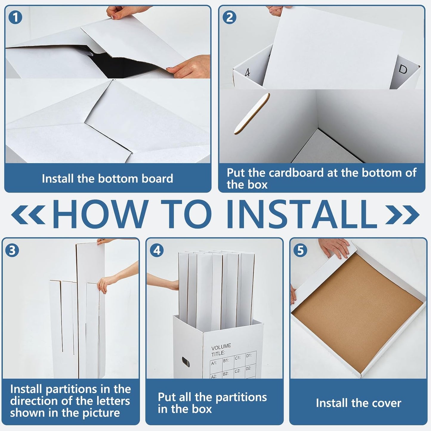 PerKoop 2 Pack Blueprint Holder Storage Organizer for Storing Poster Anchor Charts 32 Slots 37 x 14.2 x 14.2 Inch Blueprint Roll File Holder for Architectural Map School Office Home Items