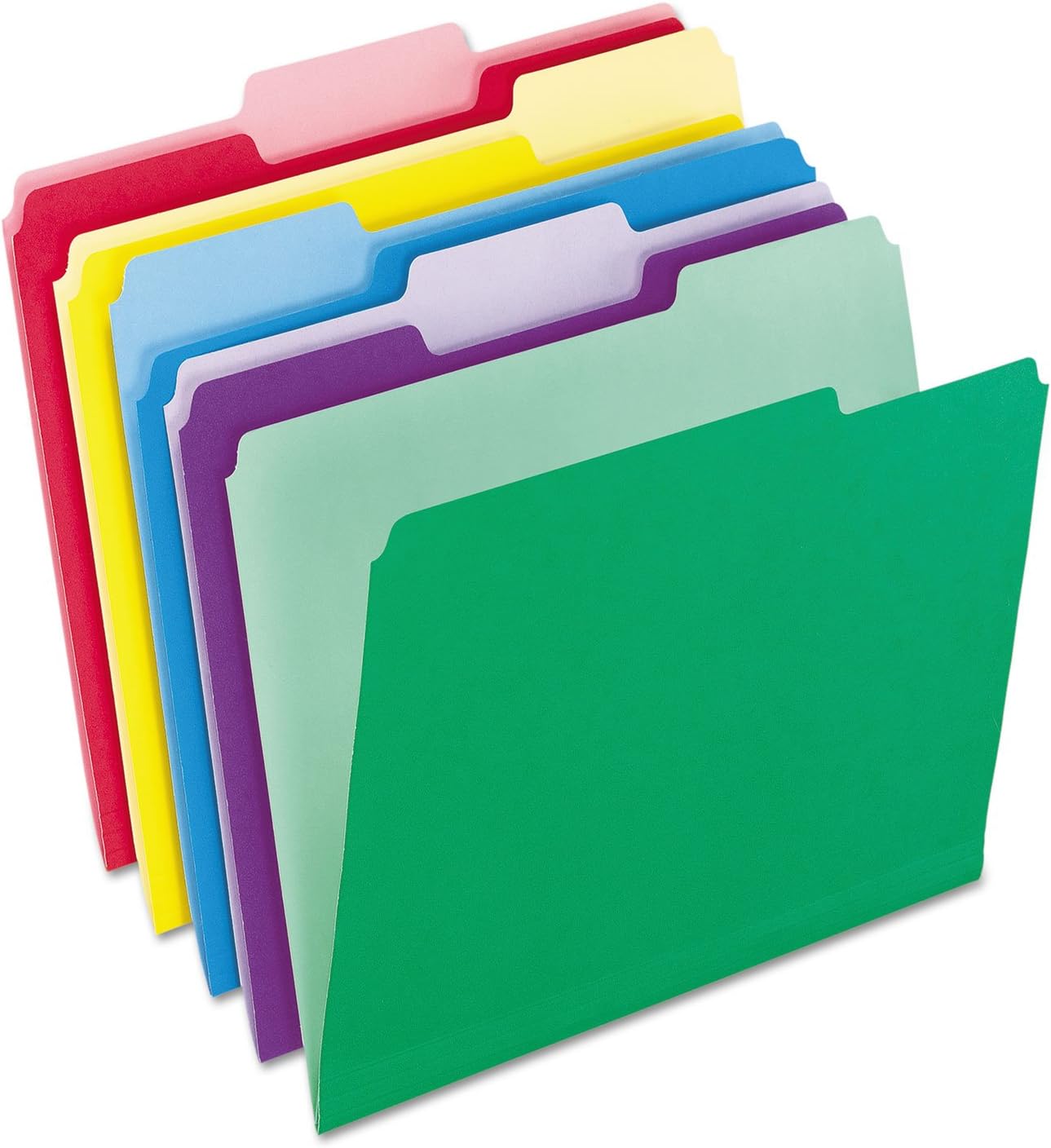 Pendaflex Letter Size Expanding File Jackets, 8 Pack and Erasable Tab File Folders, 30 Pack