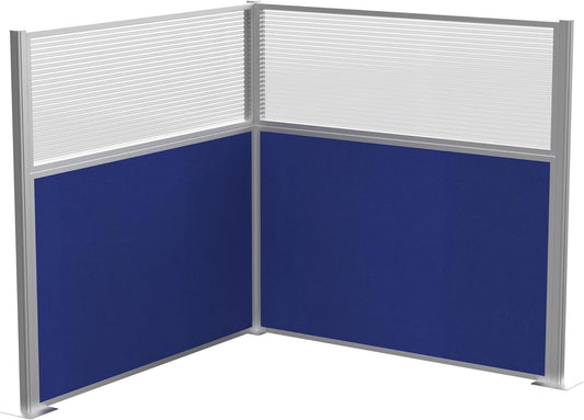 Versare Hush Panel Cubicle Kit | Workstation Partition Walls | Sound Dampening Cubicle Walls | Partitions for Desks