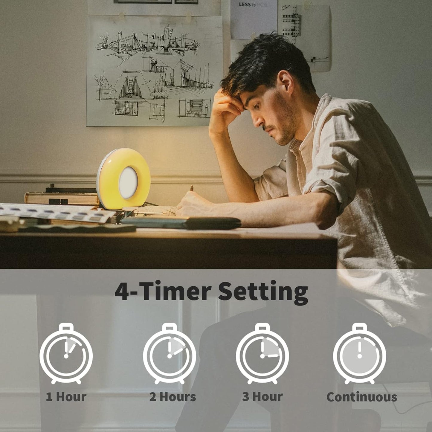 Sound Machine White Noise Machine with 30 Soothing Sounds 36 Levels Volume 5 Timers and Memory Function Effectively Blocks Noise Ideal Sleep Machine for Baby Kids Adults Night Light