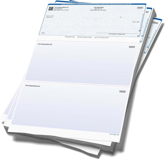 Computer Checks Compatible W/QB Check On Top [250 Sheets]