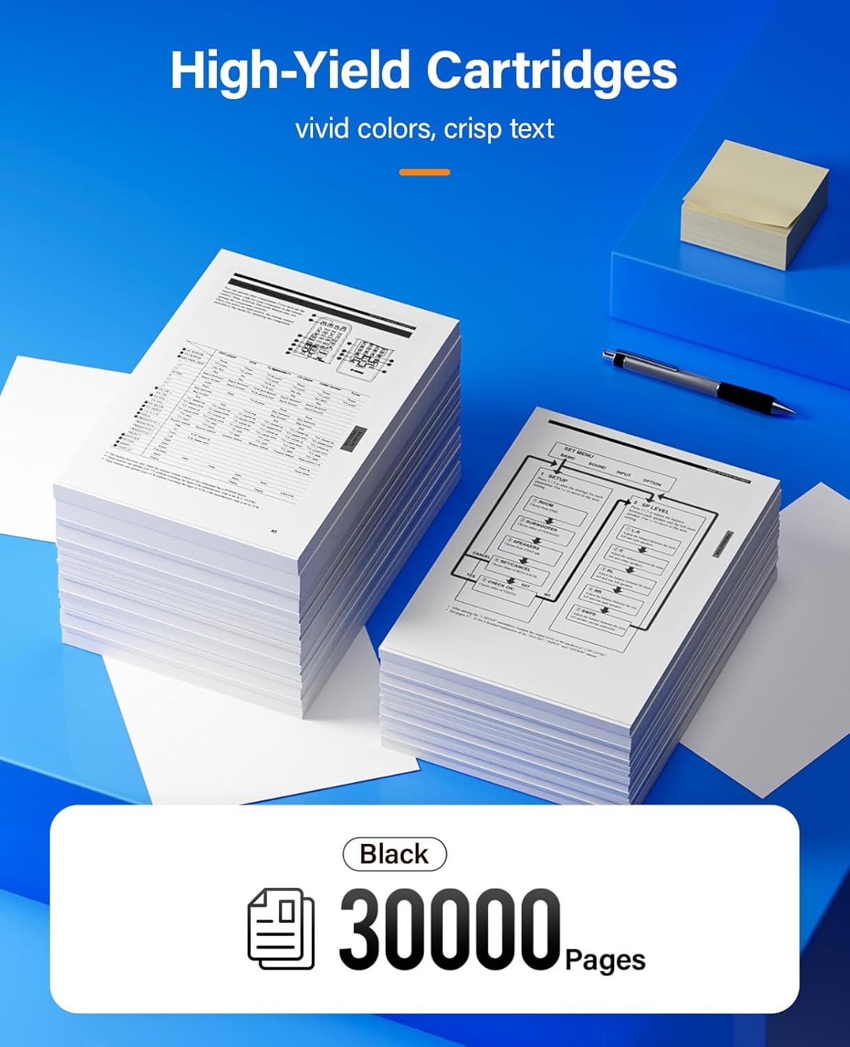 108R01416 Waste Toner Box Container 1-Pack Replacement for Xerox Phaser 6510 WorkCentre 6515 VersaLink C500 C505 C600 C605 Compatible with Dell H625cdw H825cdw S2825cdn Laser Printer Waste Cartridge