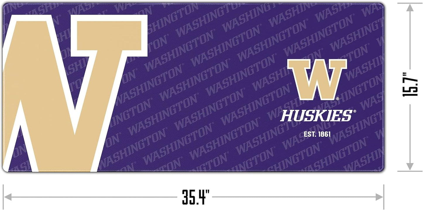 YouTheFan NCAA Washington Huskies Logo Series Desk Pad