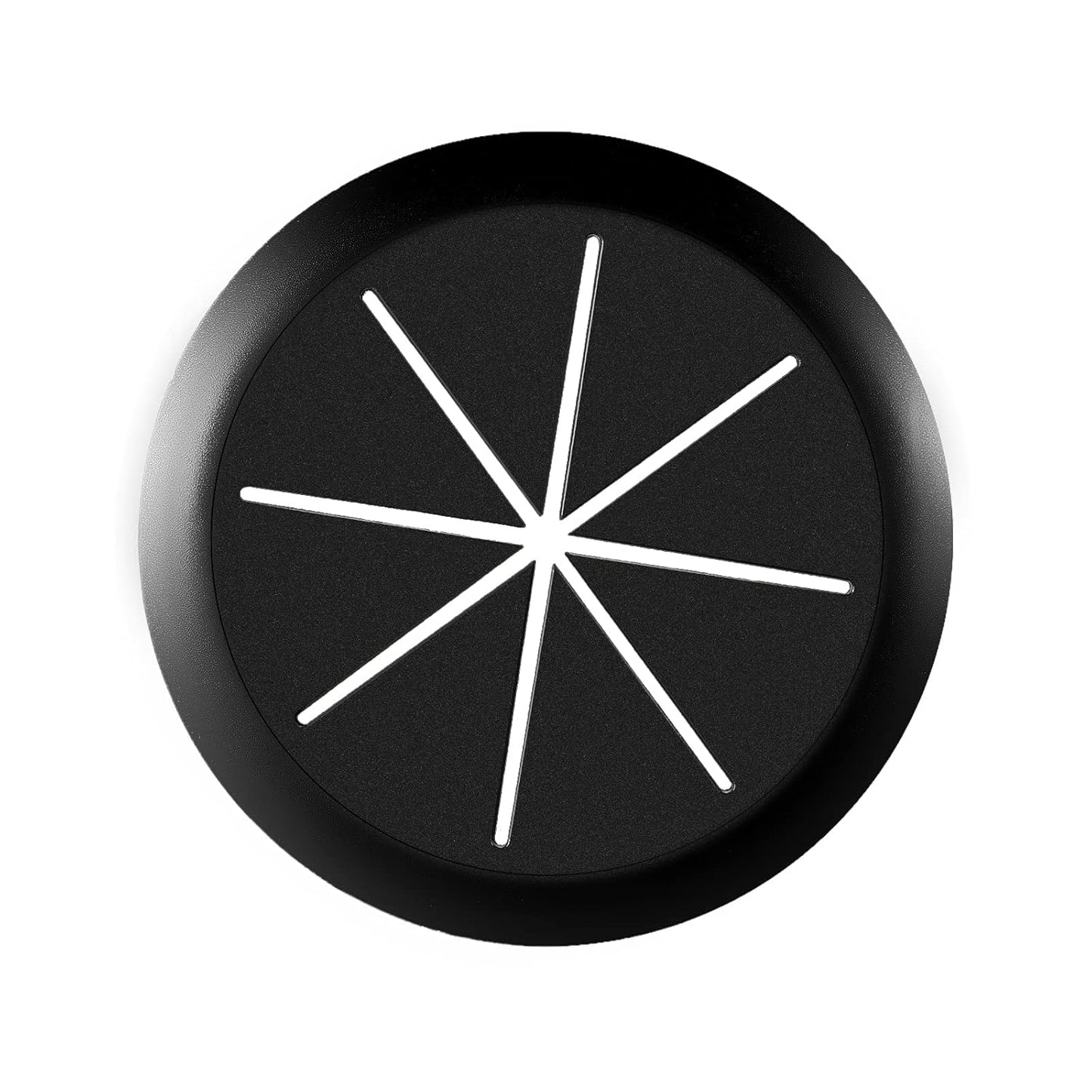 HYCC 5 Pack 2-3/8 Inch Flexible Desk Grommet,Organize Wires and Cables on Office Equipment, Computer Components, Entertainment Systems Effectively - Color: Black