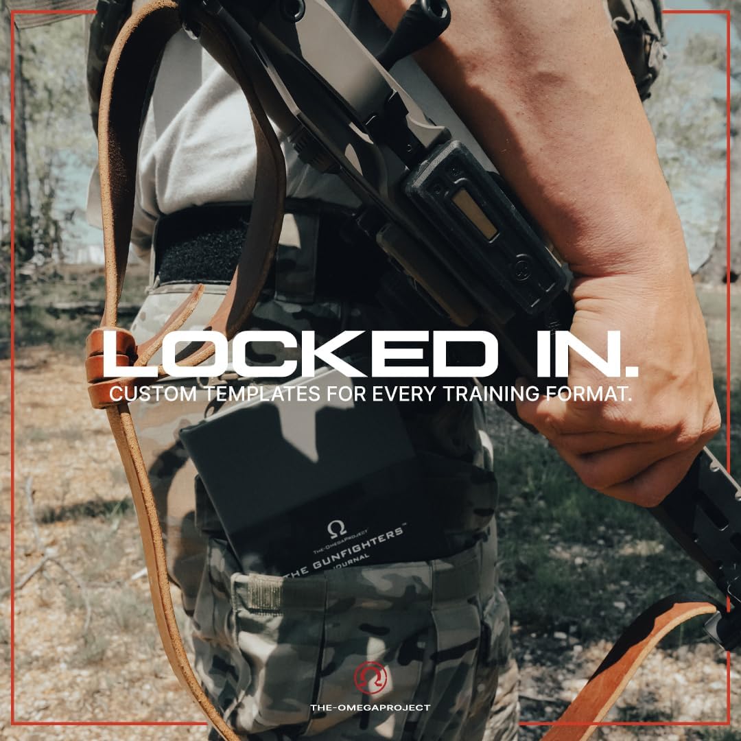 The Omega Project Gunfighters Journal – Tactical Training Logbook for Firearms Mastery and Mission Planning