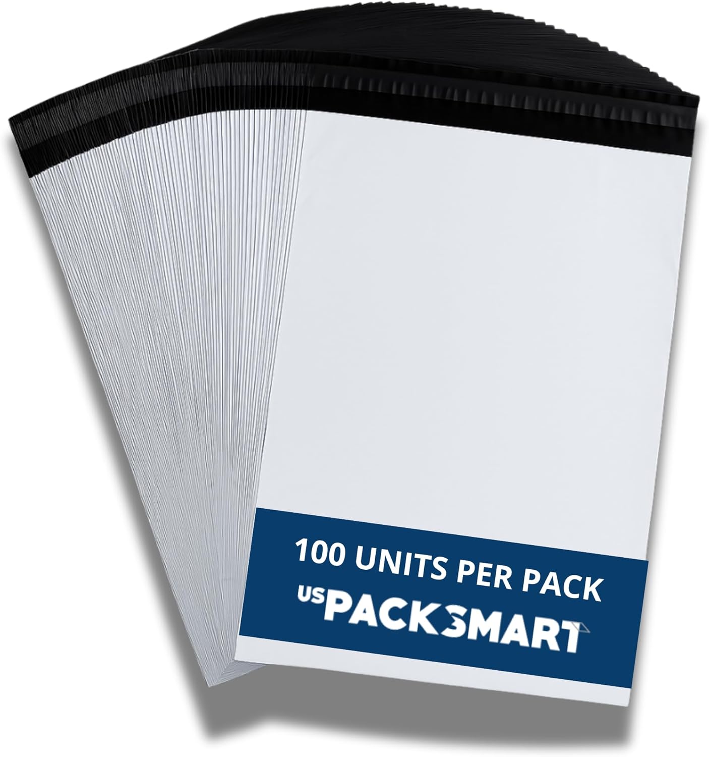 White Plastic Poly Mailers 12"x15" | Shipping Bags for Clothing, Books & Accessories | Durable Shipping Envelopes | Waterproof and Tear-Proof with Strong Self-sealing Adhesive | 100-Pack