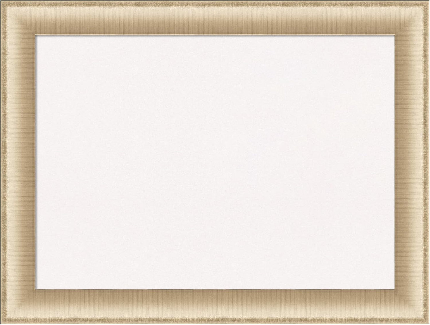 Amanti Art White Cork Board for Wall, 25x33 Vision Board with Gold Frame, Medium Corkboard Office Decor for Home Organization, Casual Corkboard Pinboard to display items for home organization