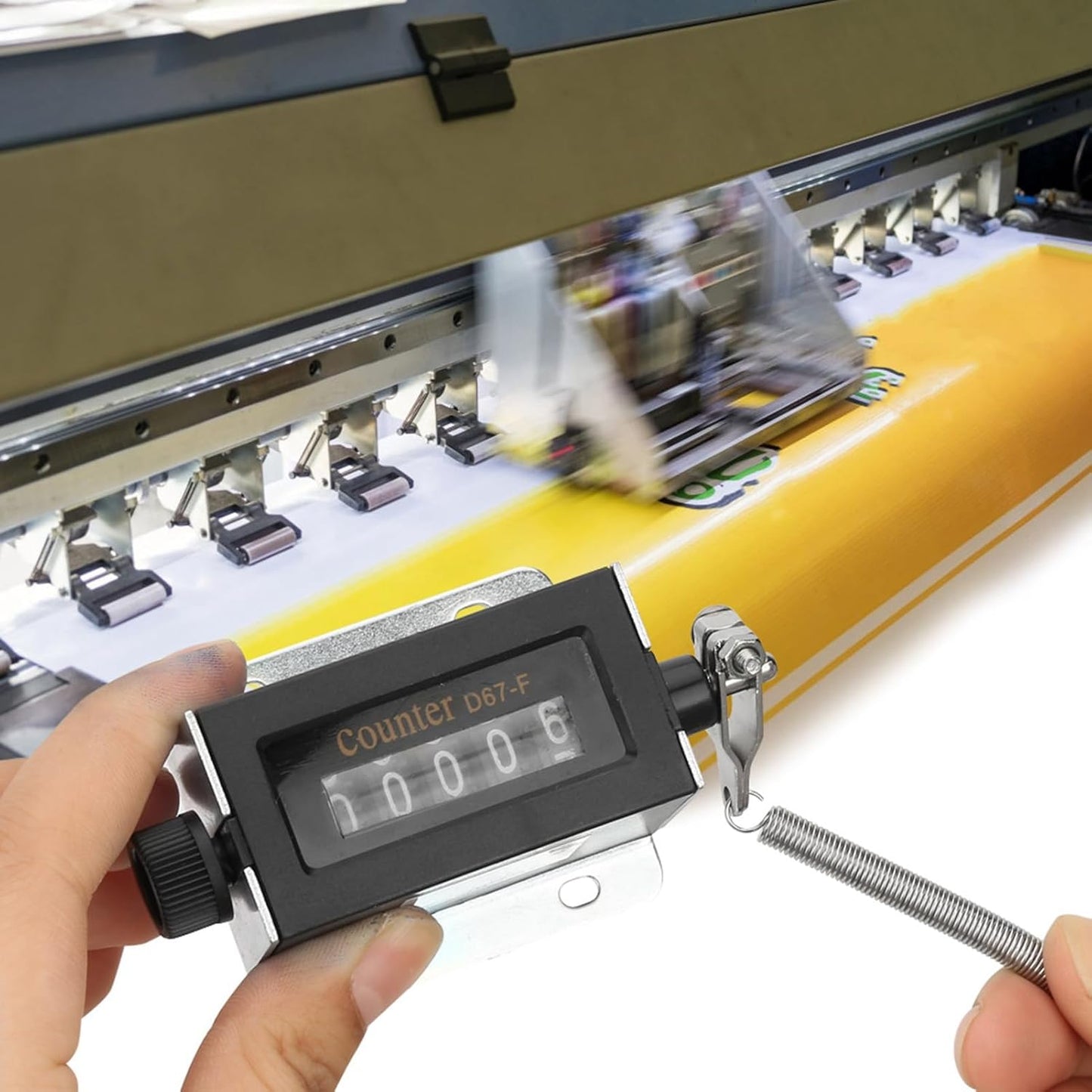 Bale Counter for baler Counter clicker 9×5×4 d67f 5 Digit Mechanical resettable Manual Hand Pull Stroke Tally Counter Mechanical Counter Counter clicker