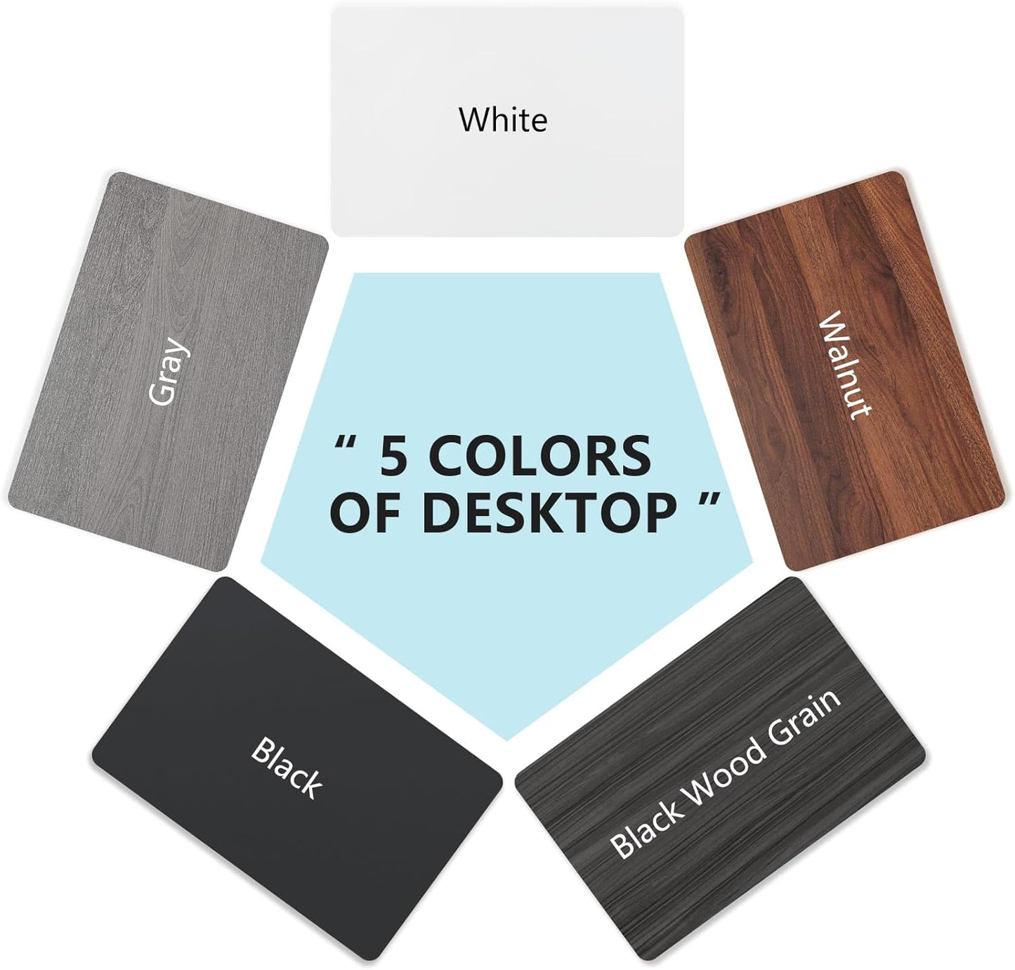 Conference Room Table, Folding Conference Tables,Thicken Grey Tabletop,Flip Top Wooden Seminar Meeting Room Table for Conference Room Offices (10, White, 47.2“)