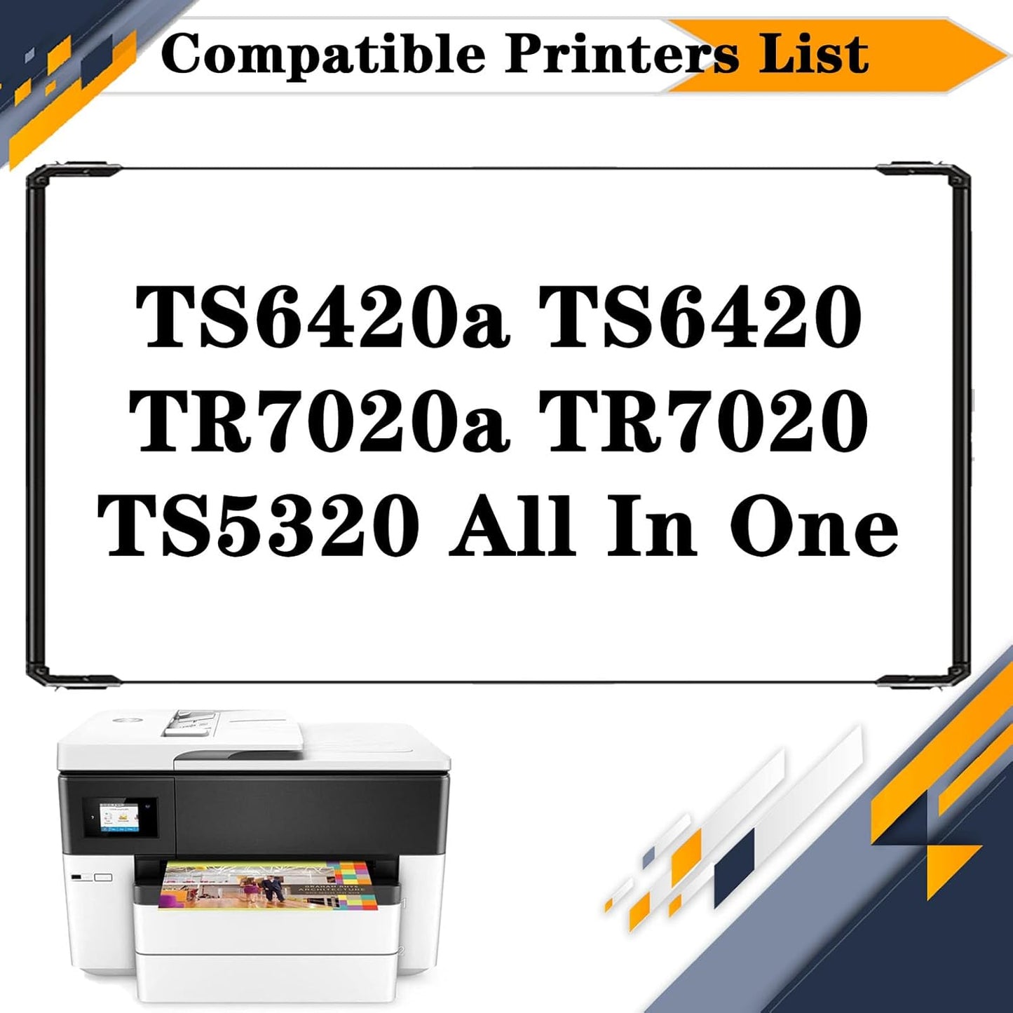 PG-260XL CL-261XL PG260 PG-260 CL261 CL-261 Ink Cartridges, Compatible for Canon TS6420a TS6420 TR7020a TR7020 TS5320 All in One Printers【High Print Volume with Chip Color*1
