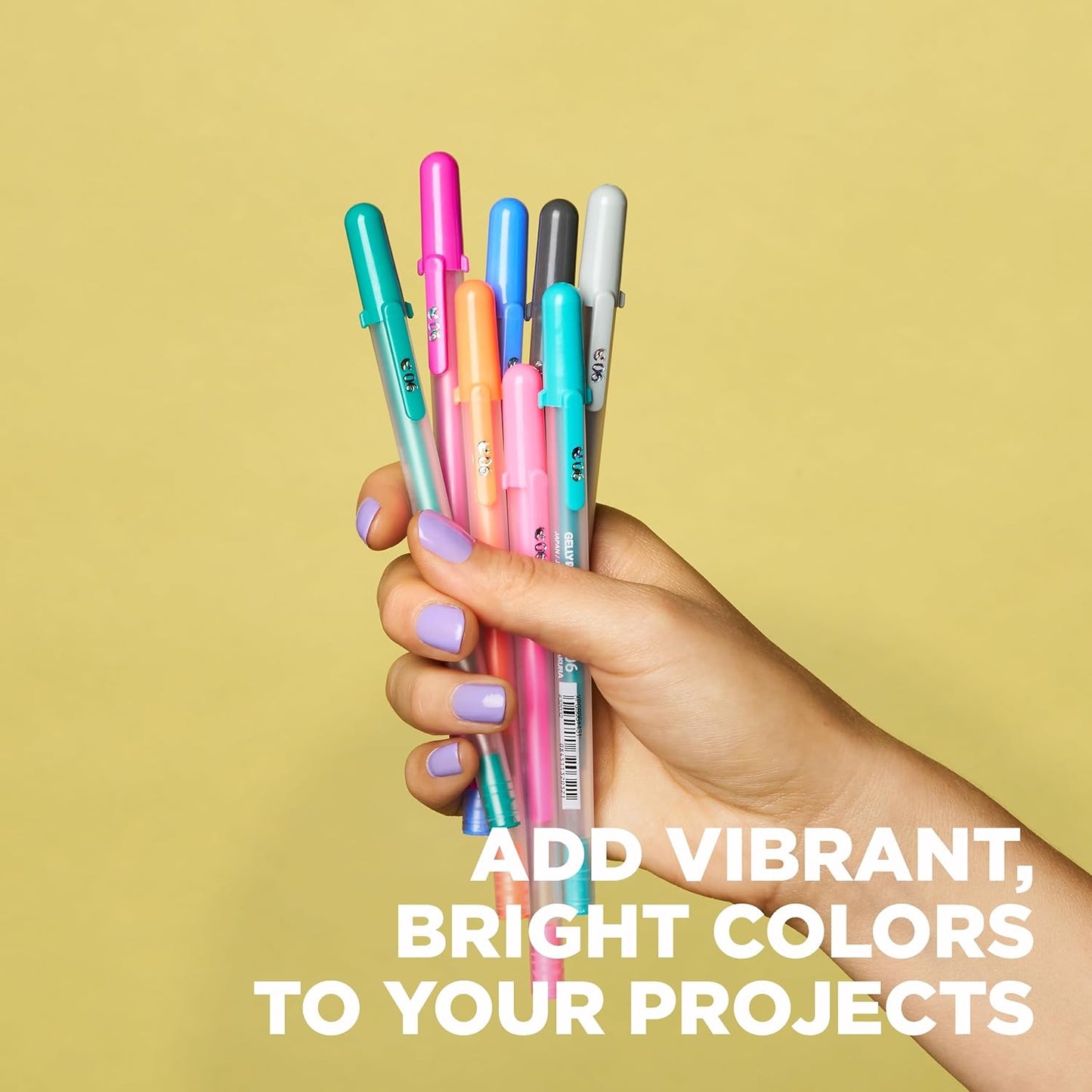 SAKURA Gelly Roll Moonlight 06 Gel Pens - Bold Point Ink Pen for Journaling, Art, or Drawing - Assorted Bright Ink - Bold Line - 16 Pack