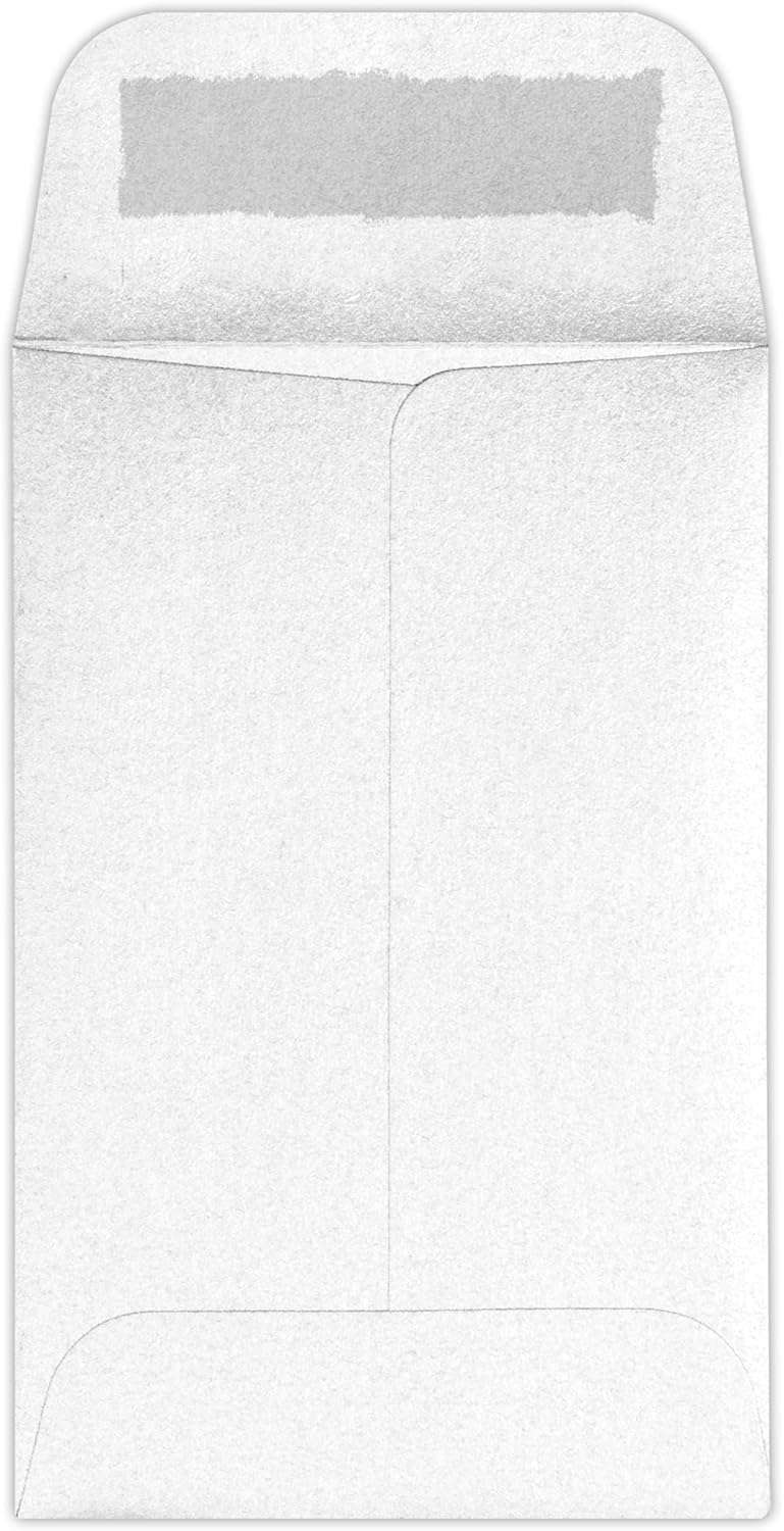 LUXPaper #1 Coin Envelopes | 2 1/4" x 3 1/2" | Crystal Metallic | 80lb. Text | 250 Qty