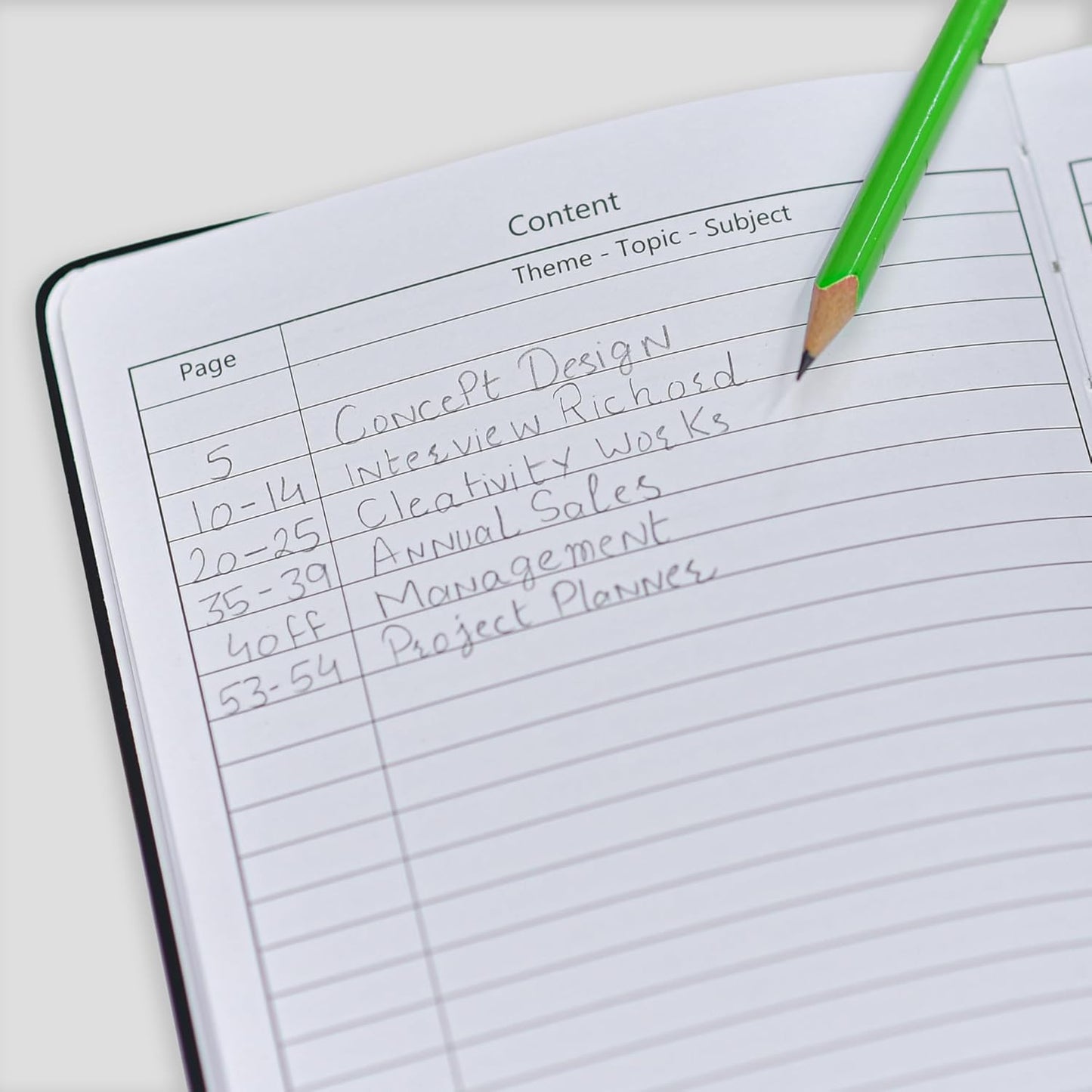 Nextnoid Hardcover Lined Journal Notebook - 120 GSM Thick Paper, Medium A5-256 Pages - Perfect For Writing, Journaling and Note-Taking (Green, Ruled)