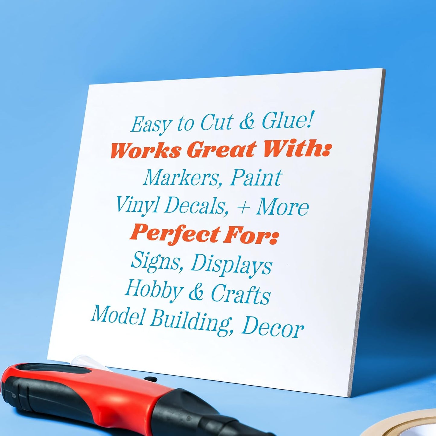 Flipside Products 20" x 30" White Foam Board, Arts and Crafts, 3/16" Thick, Presentations, Signboards, Backing Board, Display, Pack of 25