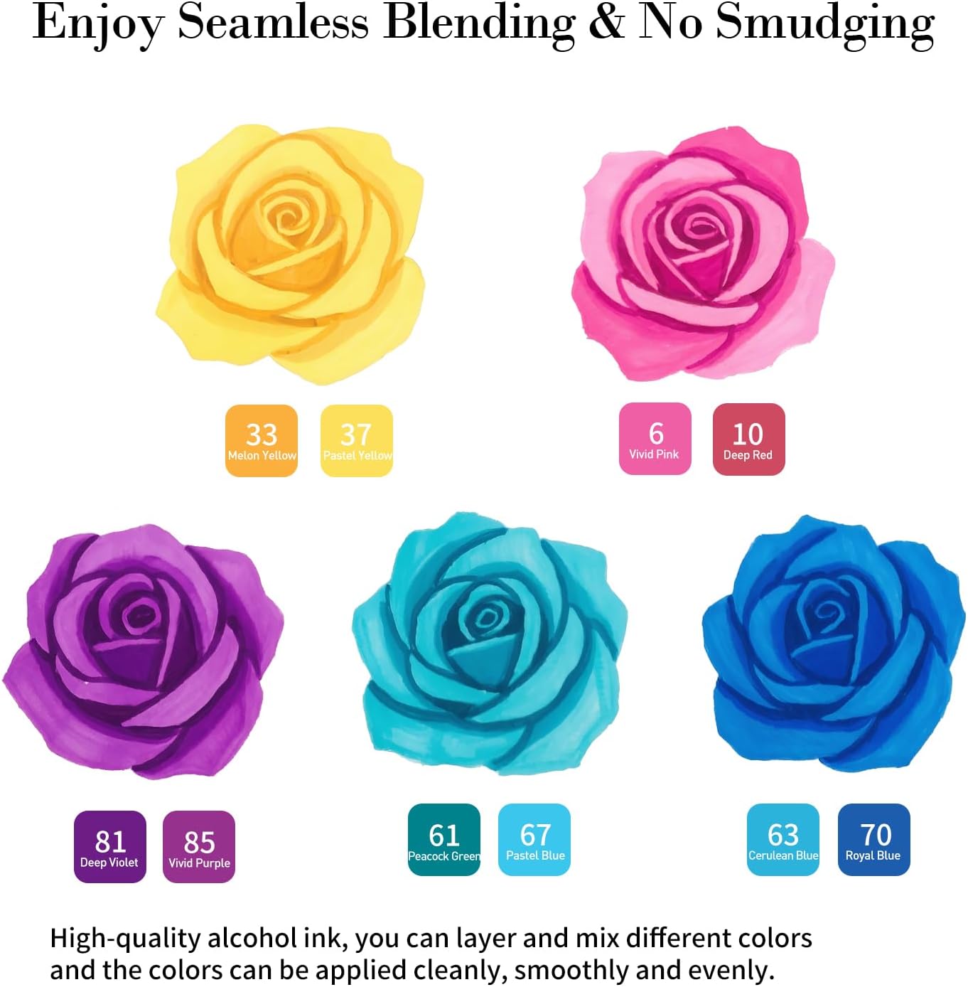 Alcohol Markers, 80 Colors Dual Brush Tip Permanent Art Markers, Coloring Marker, for Book Painting Card Making, Christmas gift for Adults Kids 8-12