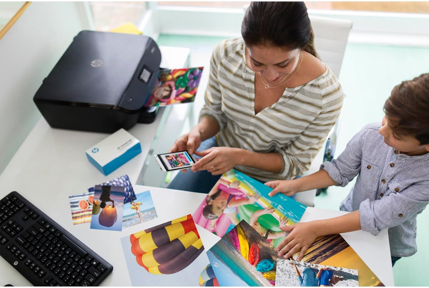 HP Premium Plus Photo Paper, Satin, 4x6 in, 100 sheets (CR666A)