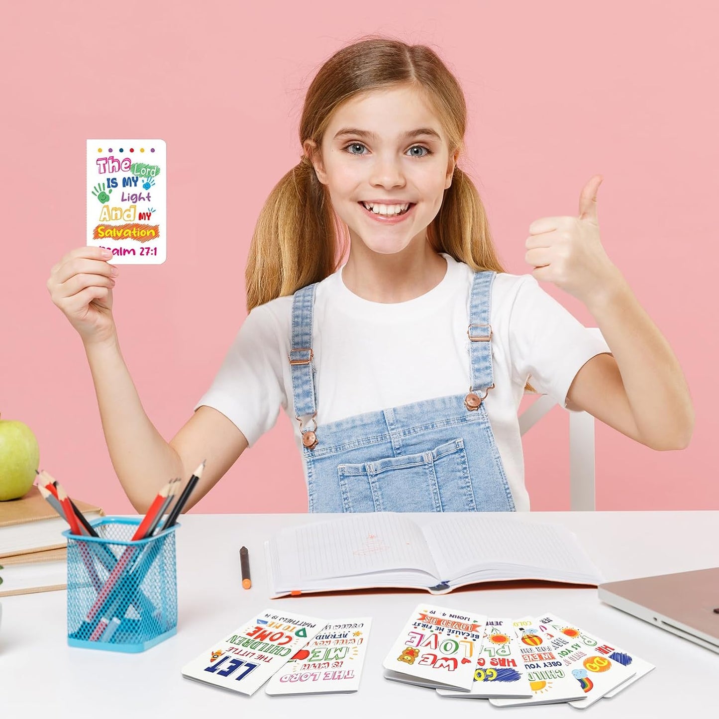 24Pcs Bible Verse Notepads,Mini Religious Pocket Notebooks Motivational Christian Small Inspirational Notepads Journals Gift Bulk Prizes for Kids Teacher School Home Travel Supplies (Bible White)