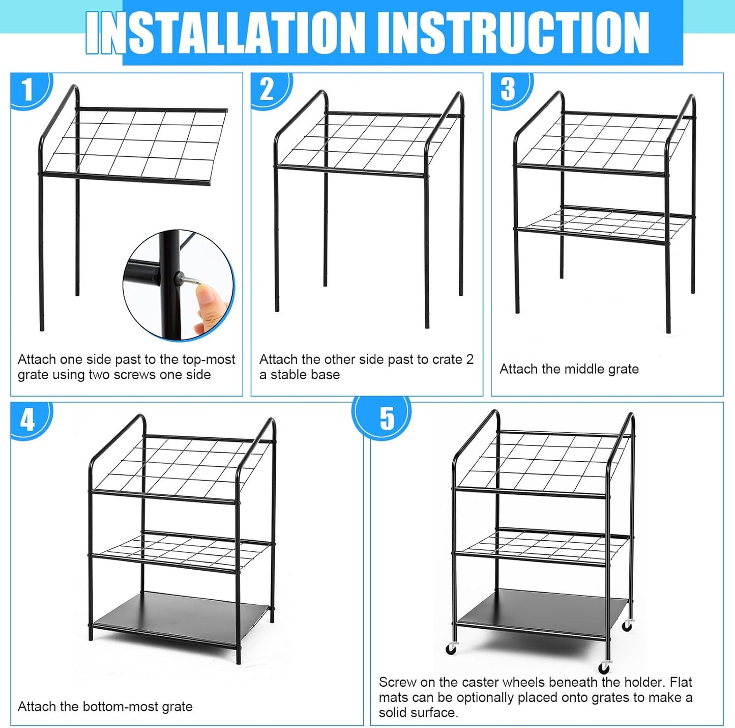 WILLBOND 20 Slots Blueprint Storage Rack Wire Roll File Holder with Wheels Metal Blueprint Storage Bin Cart Paper Holder Cabinet Vertical Tube Poster Organizer (32.28 x 18.11 x 22.06 Inch)