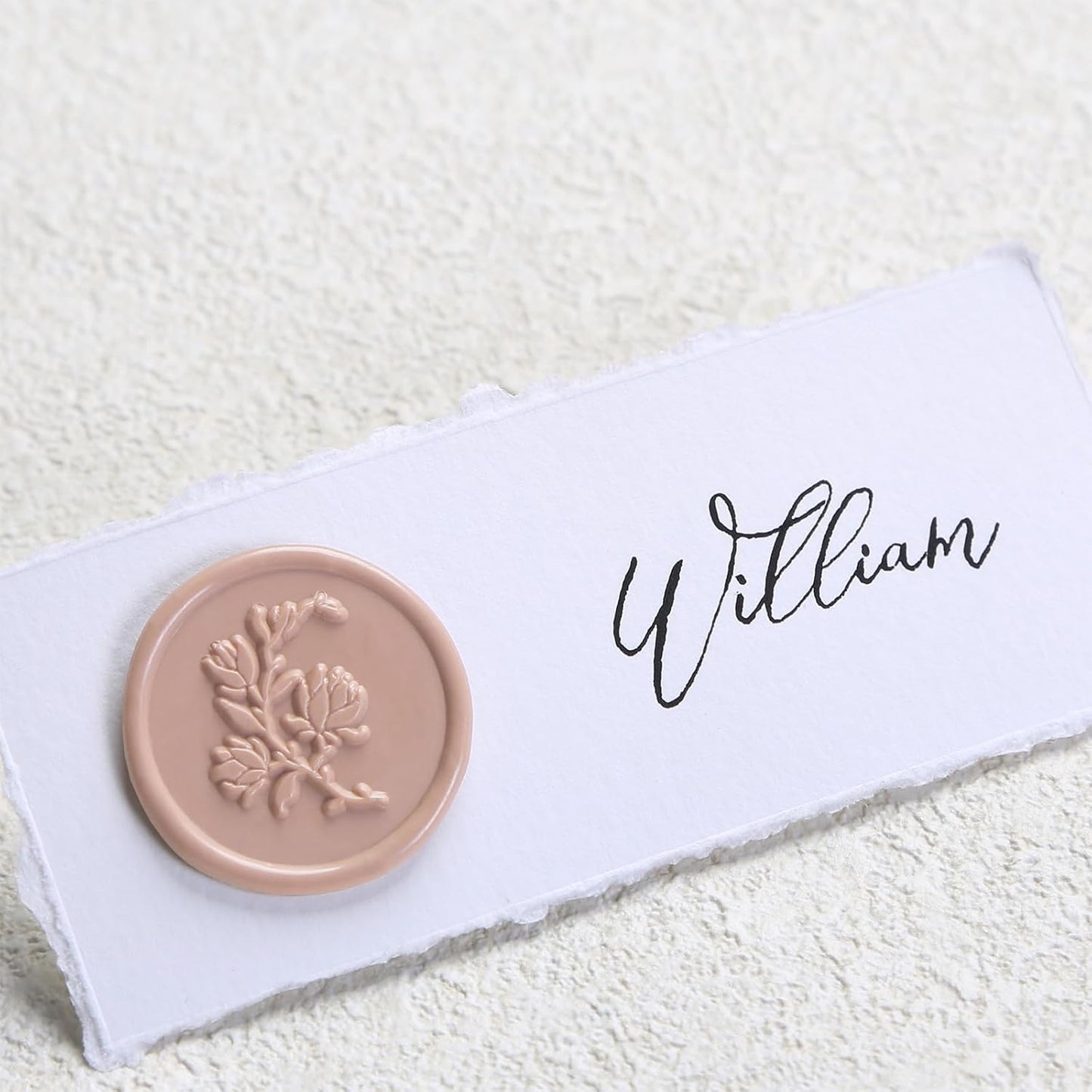 UNIQOOO Latte Coffee Glue Gun Sealing Wax Sticks for Wax Seal Stamp - Great for Wedding Invitations, Cards Envelopes, Snail Mails, Wine Packages, Christmas Gift Ideas, Pack of 8