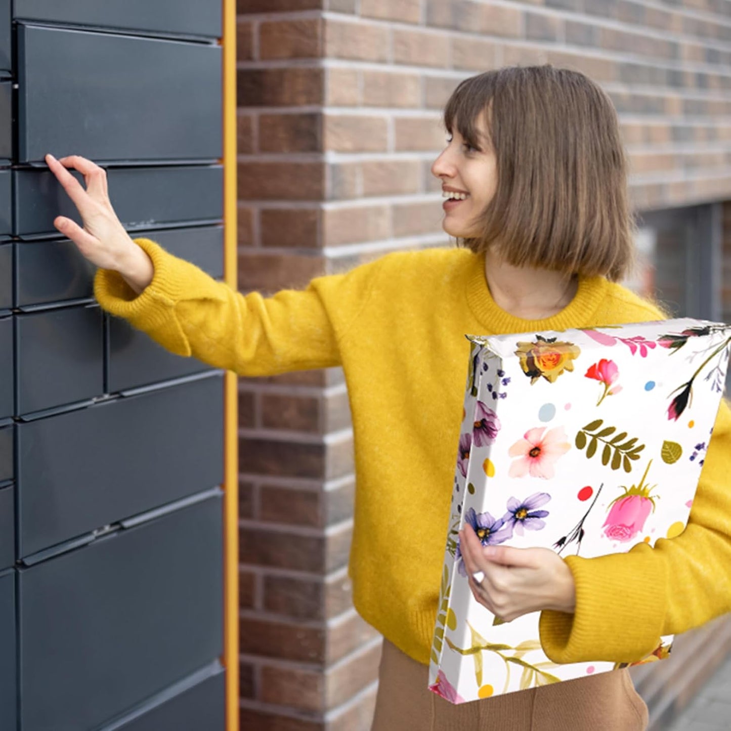 Poly Mailers 6x9 Inch 100 Pcs - Bud Printed Shipping Bags, 2.4mil Thickness, Waterproof and Tear Resistant Mailing Envelopes, Self-Sealing Packaging Bags for Small Business