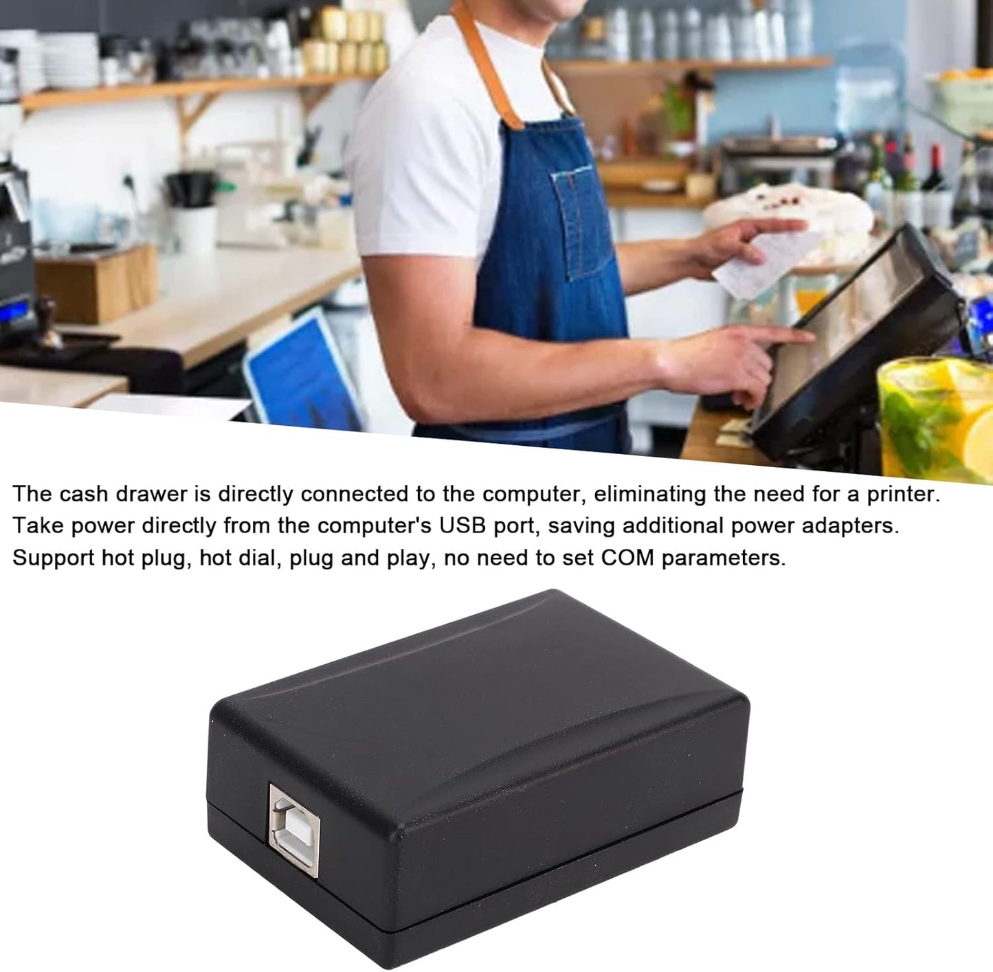 Sonew Cash Drawer, Cash Drawer with The RJ11, Eletric Cash withHotkey Software Drive Box Keyboard Switch