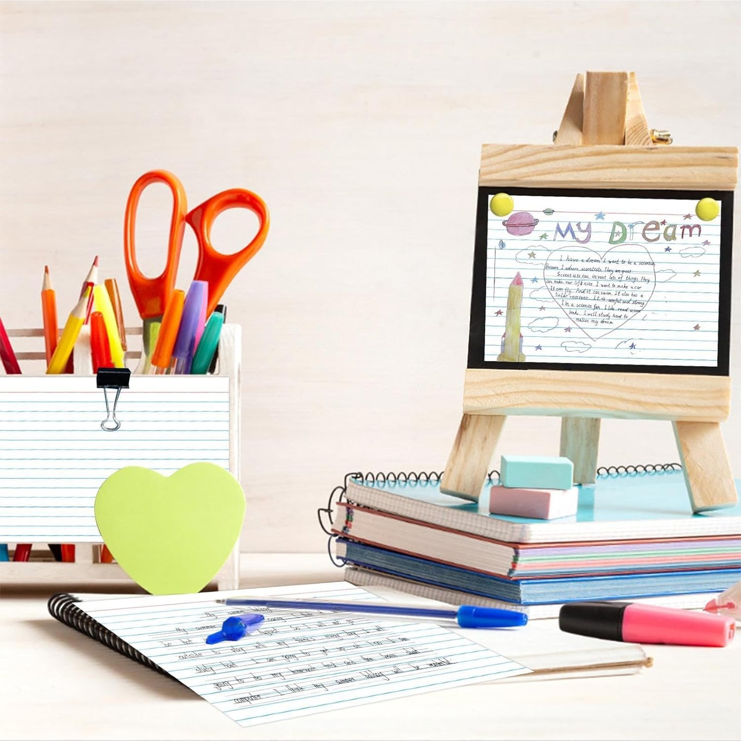 White Index Cards 5x7, Ruled Index Cards, Flash Cards for Studying, File Note Cards, Study Cards, Flash Cards, 100 Pcs Lined Index Flashcards for Office and School Supplies