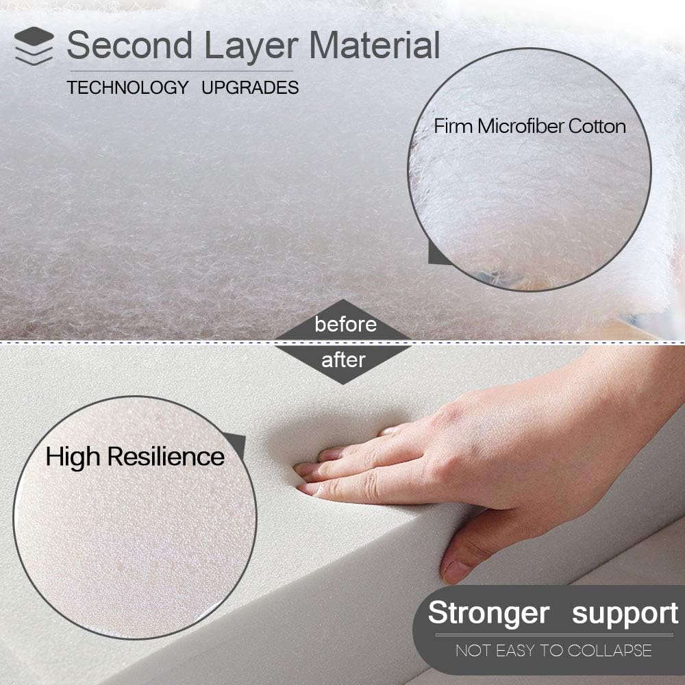 MAXYOYO Grey Pineapple Japanese Floor Futon Mattress, Tatami Floor Mat Portable Camping Mattress Kids Sleeping Pad Foldable Roll Up Floor Lounger Couch Bed Twin Size with Mattress Protector Cover