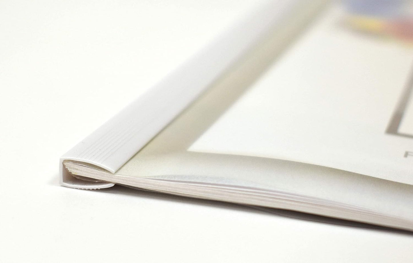 Better Office Products Sliding Bar Clear Report Covers, 50 Per Box, White Slider Bars, Durable 5 mil Poly Thickness, Letter Size, Transparent Report Covers with White Slider Bars, Box of 50