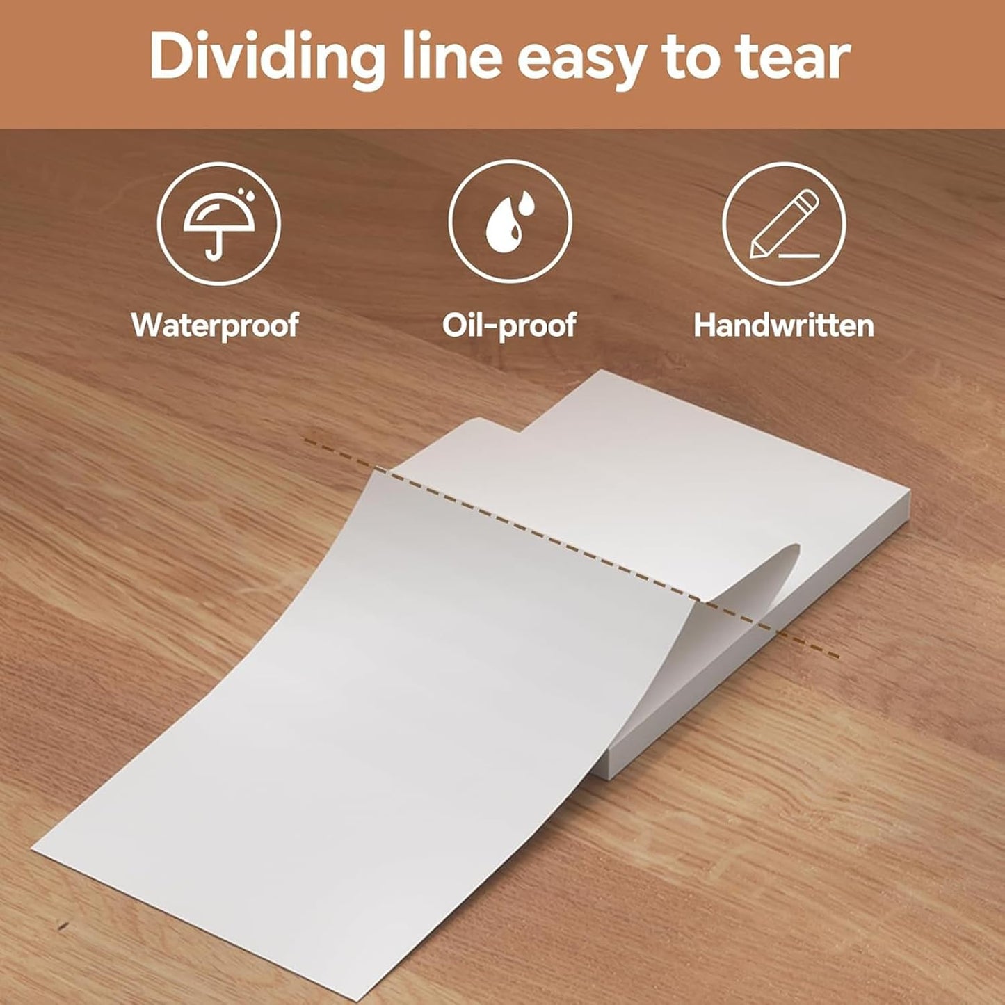 Thermal Paper 8.5 x 11 Inch (100 Sheets) - Letter Size Thermal Printer Paper, Compatible with iDPRT, HPRT, PRT, MT610, M08F, D810, M832, M834, A285M & Most Portable Printers