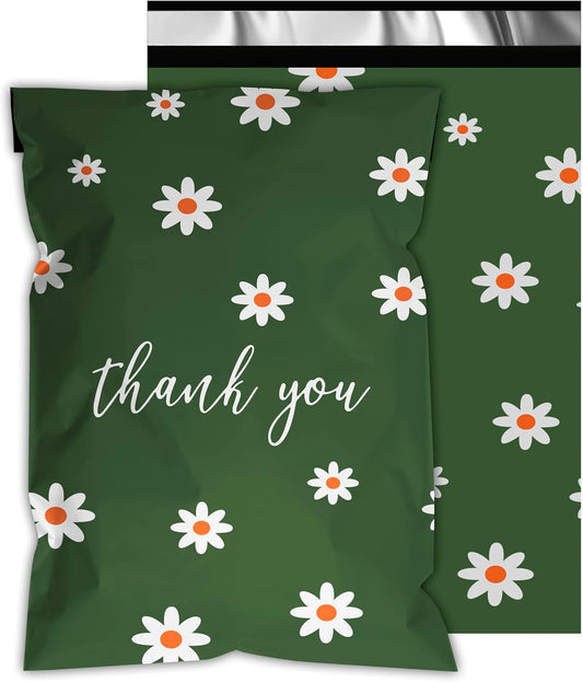 Poly Mailers 10x13 Inch 25 Pcs - Cherry printed Shipping Bags, 2.4mil Thickness, Waterproof and Tear Resistant Mailing Envelopes, Self-Sealing Packaging Bags for Small Business