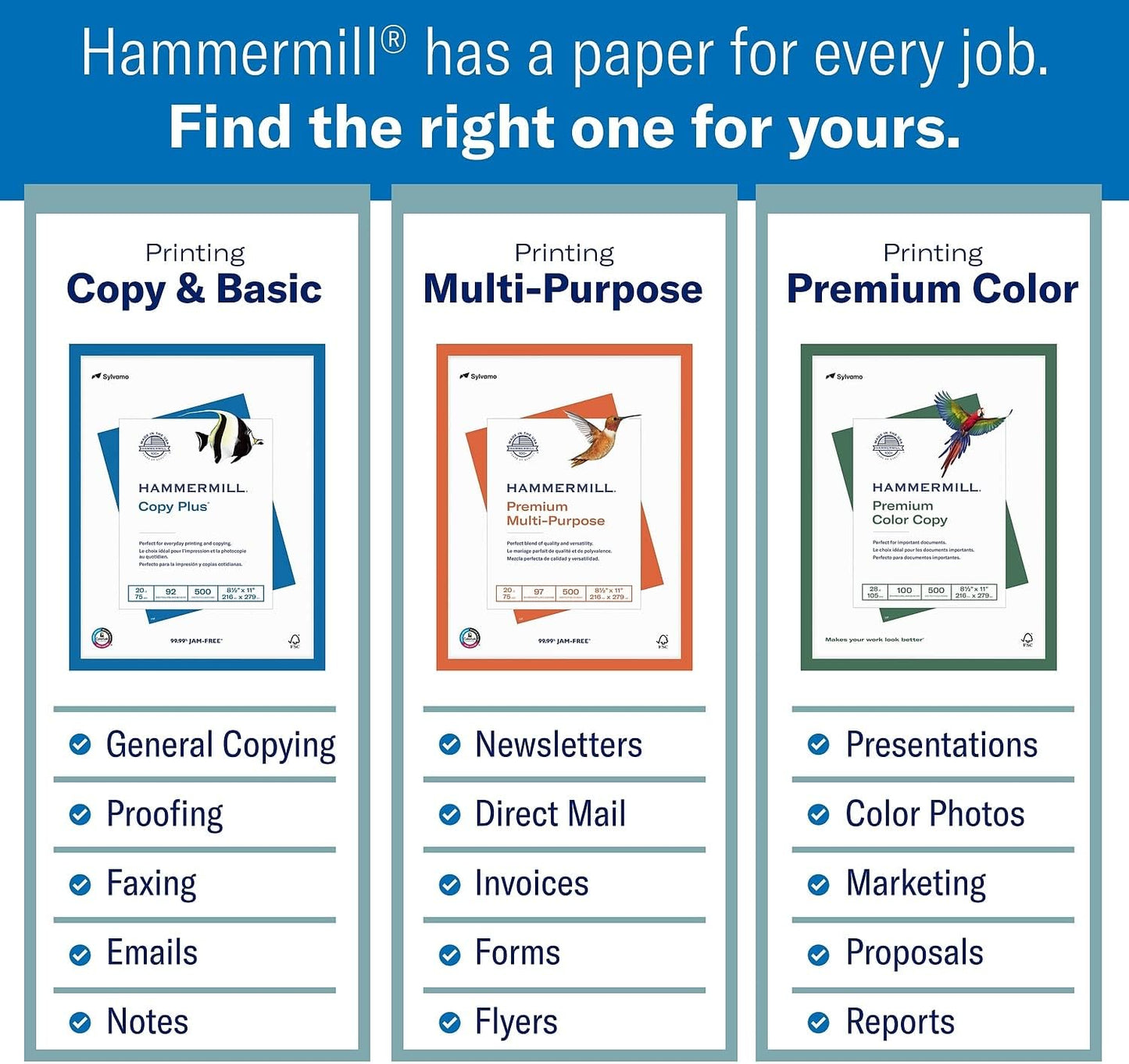 Hammermill Printer Paper, Great White 30% Recycled Paper, 8.5 x 11 - 92 Bright, Made in the USA, 086700C - 10 Ream (5,000 Sheets)