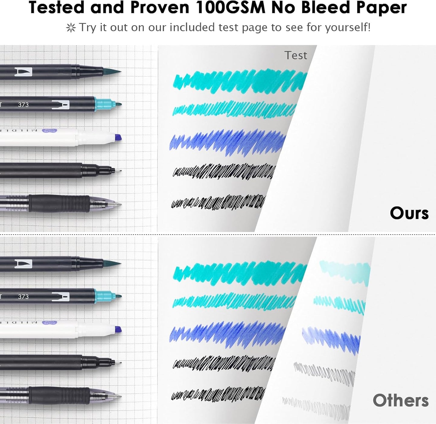 Graph Paper Notebook, 312 Numbered Pages Large A4 Hardcover Leather Journal, 100gsm No Bleed Grid Paper Notebook with Index Pages, Squared Grid Notebook for Graphing Notes Math, 8.5'' × 11'', Black