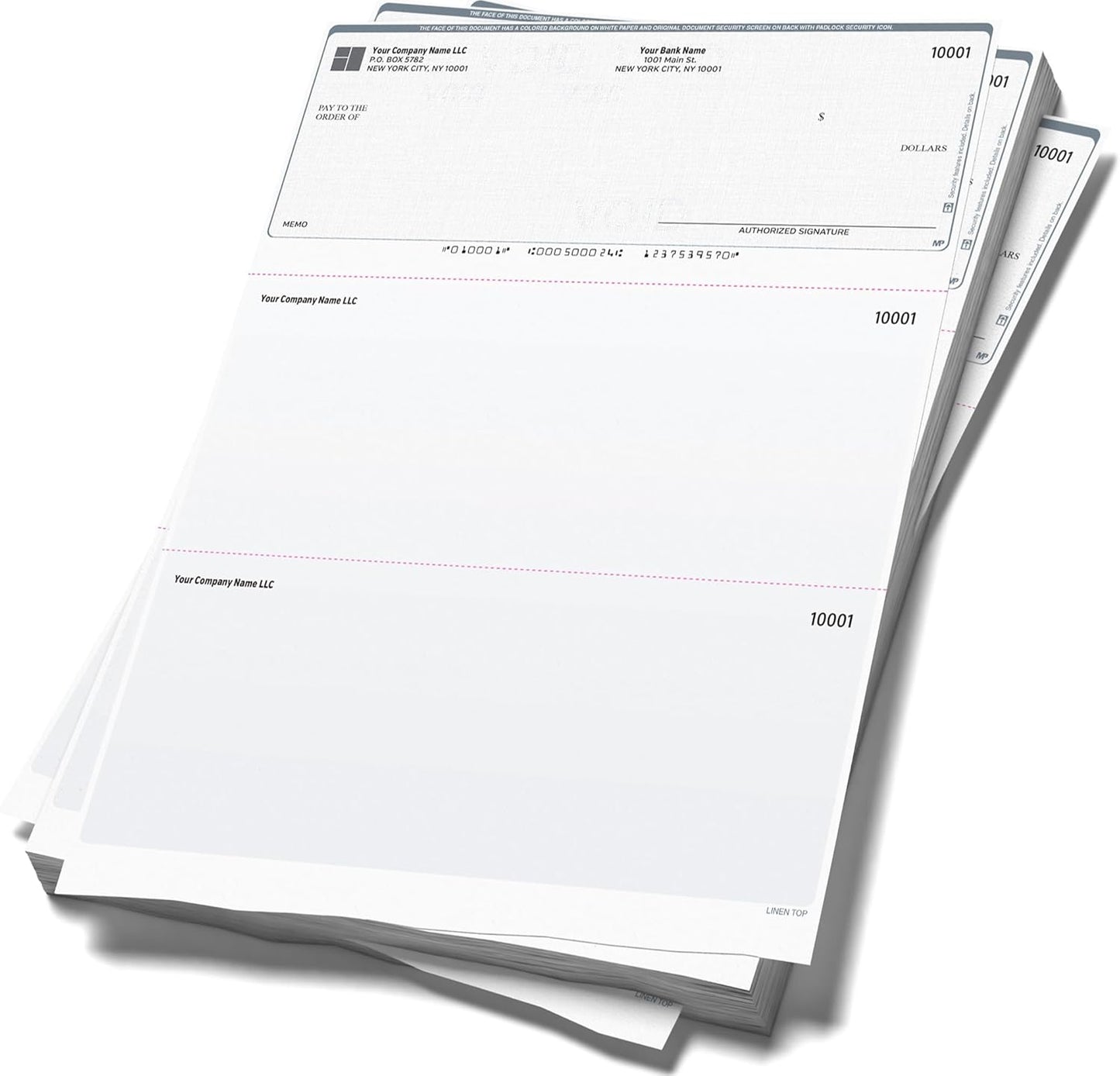 Computer Checks Compatible W/QB Check On Top [250 Sheets]