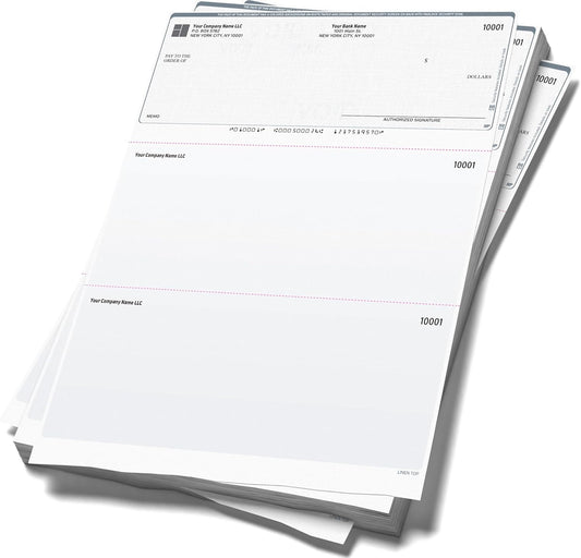 Computer Checks Compatible W/QB Check On Top [250 Sheets]