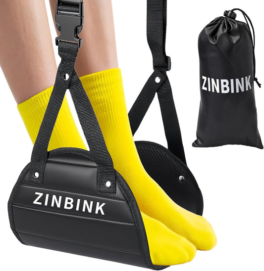 Airplane Foot Hammock, Portable Foot Hammock for Plane Travel to Relax Your Feet, Plane Travel Essentials Comfy Foot Rest Hanger Plane Footrest for Long Trip