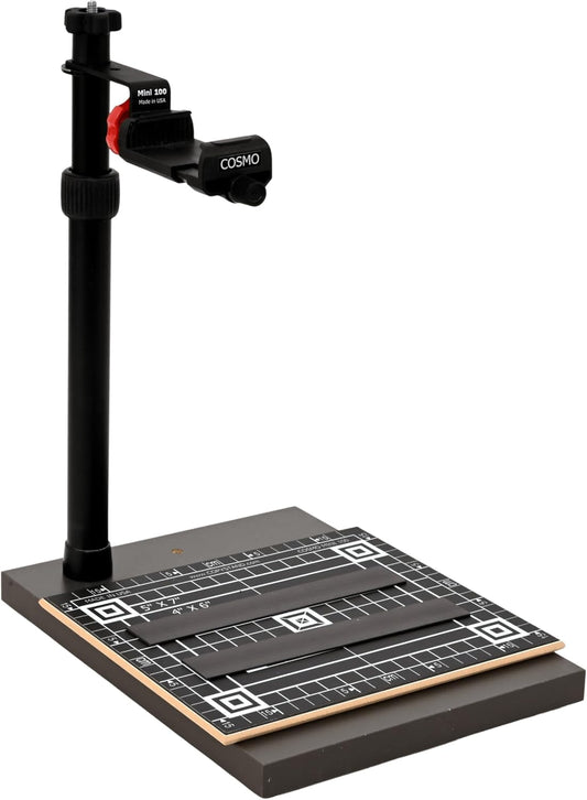 Cosmo Mini 100 Copy Stand for Digitizing Photos, Documents, Checks (for Deposit), Jewelry, and Collectibles with Your Smartphone, Made in the USA