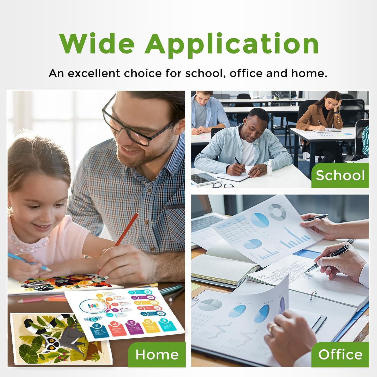 63XL Black Ink Cartridge Replacement for HP 63 HP63 XL 63XL BK Ink for 3830 4650 4652 4655 5200 5252 5255 5258 4520 4512 1112 2132 3630 3632 3631 2130 4510 4654 Printer 2-Pack High Yield Cartridge