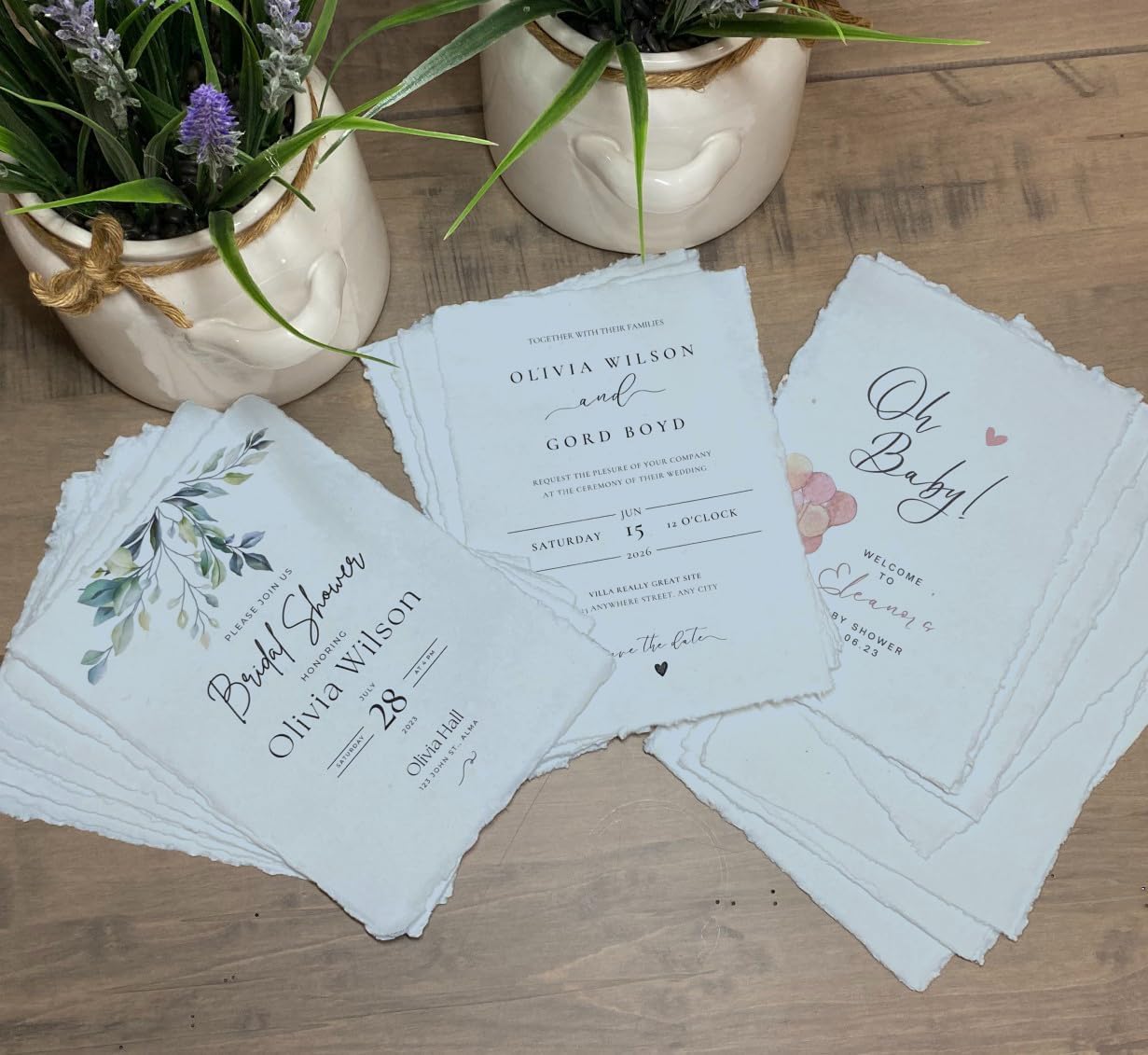 Wanderings Blue A4 Handmade Paper with Deckled Edge - 8.3" x 11.7", 150 GSM, 50 Sheets Textured Paper - Perfect for, Drawing, Writing, Printing, Watercolor & Mixed Media