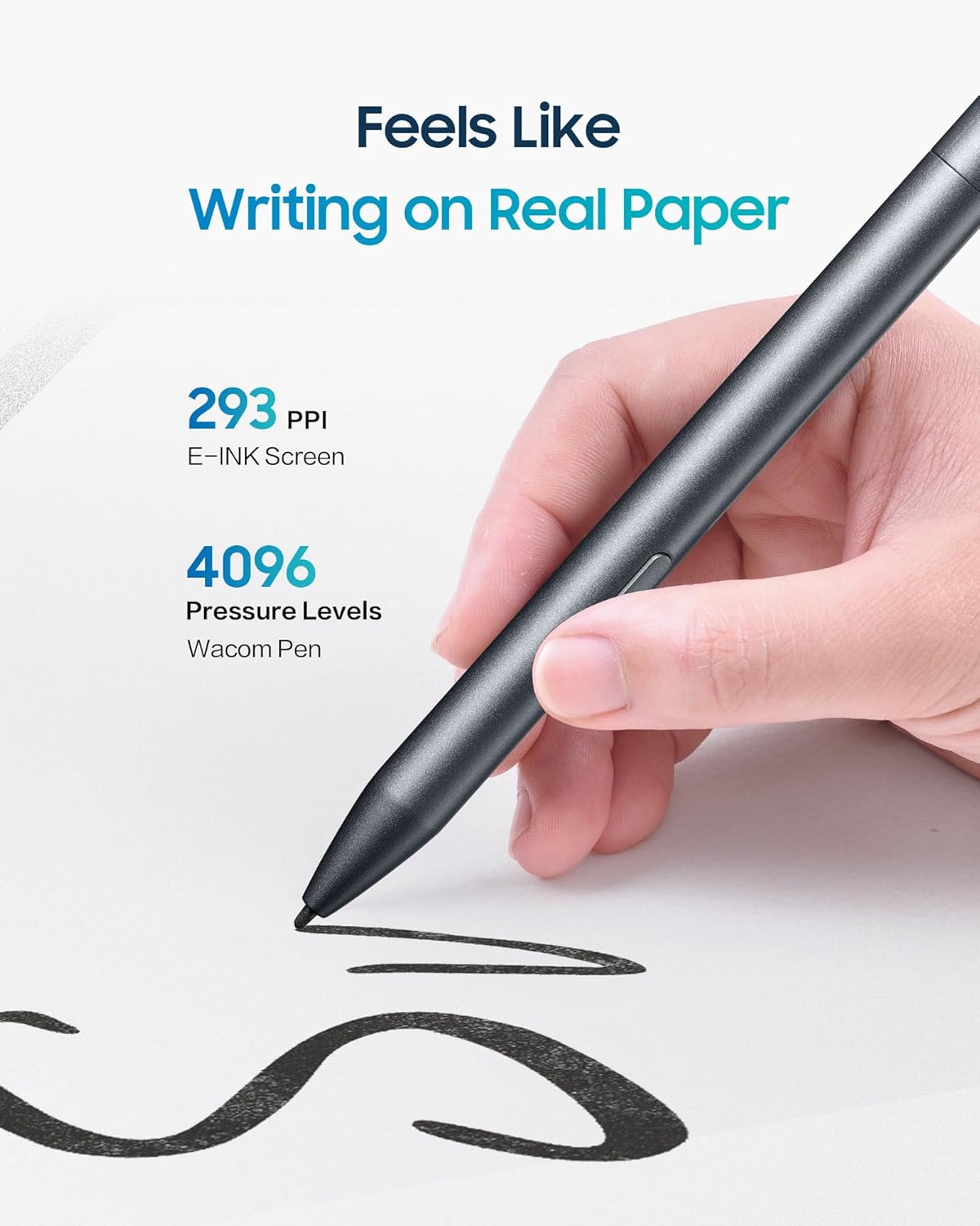 AINOTE Air 2 Bundle – 8.2" E Ink AI Note-taking Tablet with Stylus, 4096 Pressure Levels, Digital Notebook with Voice-to-Text Transcription, Multi-languages Support, Ideal for Meetings & Study