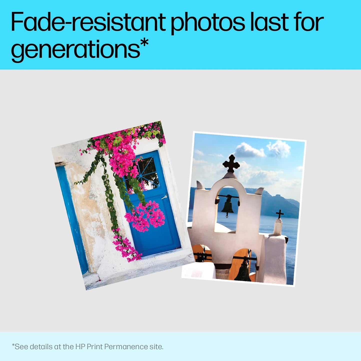 HP Premium Plus Photo Paper, Glossy, 8.5x11 in, 50 sheets (CR664A), White, Pack 1