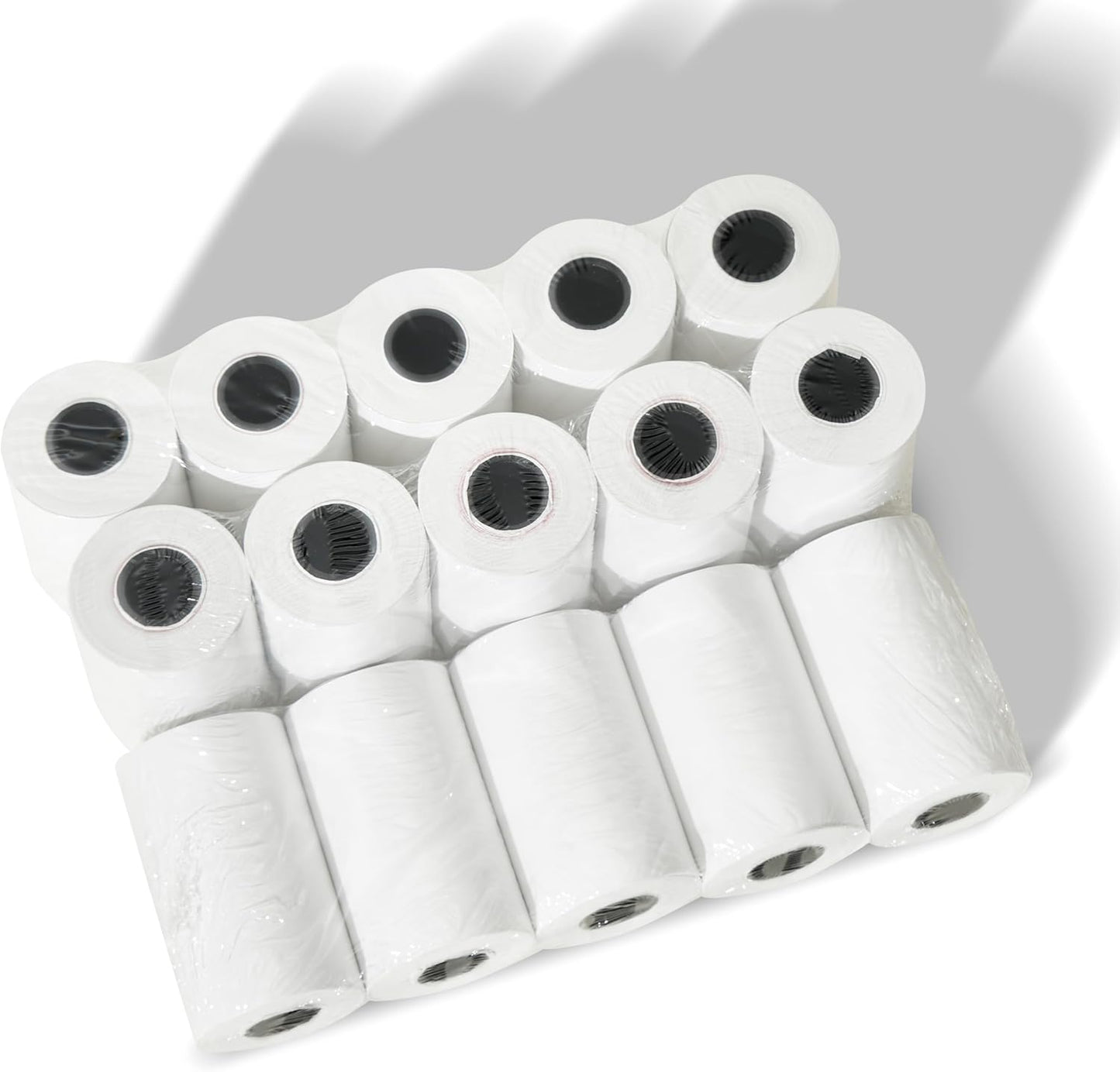2-1/4" x 50' Thermal, 25 Rolls, Compatible with Verifone Vx520, Ingenico ICT220 ICT250, First Data FD400, Veeder Root TLS350, and More