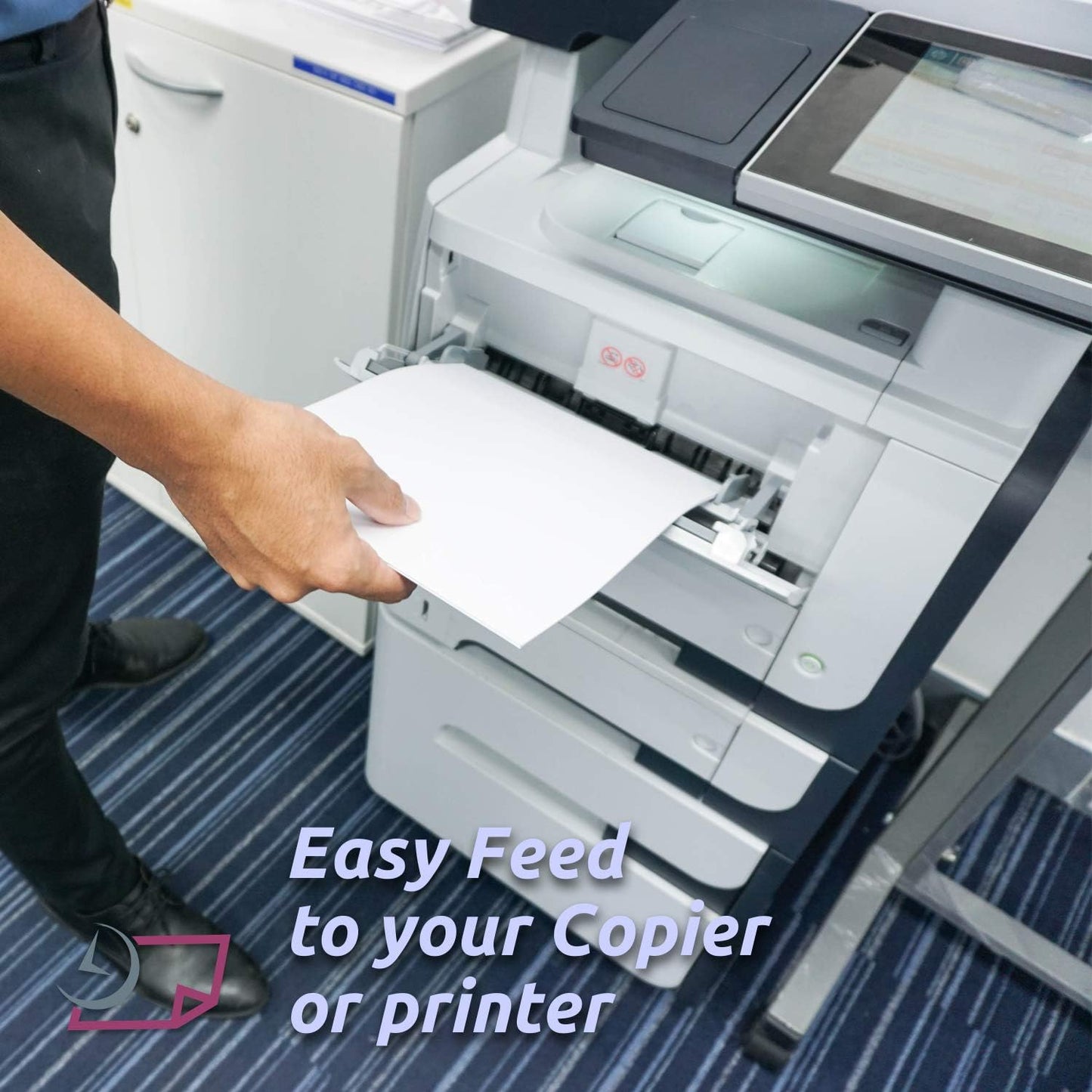 NextDayLabels - Full Page Labels 8.5 x 11 - White Shipping Labels - 8.5 x 11 Label Paper for Printer - Large Blank Matte Sticker Printer Paper - Laser/Inkjet Printer Labels (1 Per Sheet, 50 Labels)