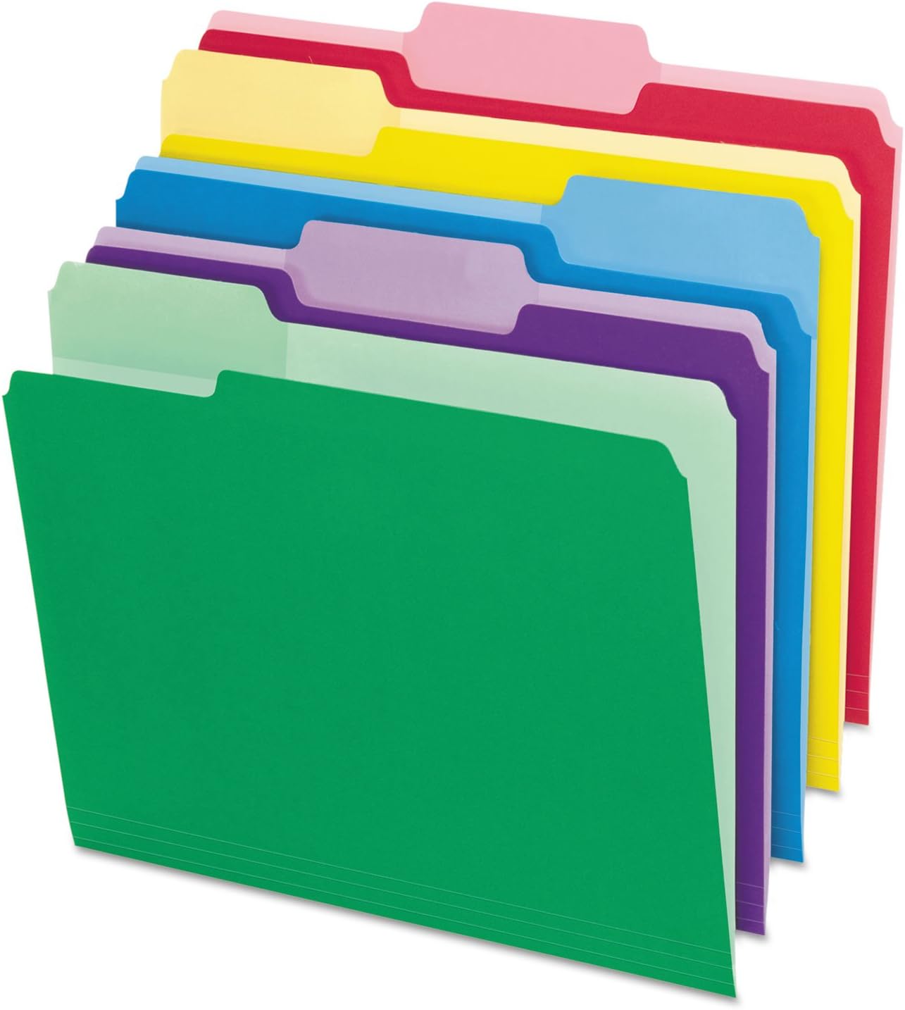 Pendaflex Letter Size Expanding File Jackets, 8 Pack and Erasable Tab File Folders, 30 Pack