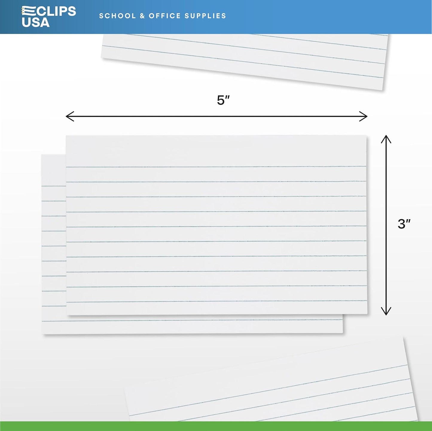 3 x 5 Index Cards Bulk (6000 Cards), Note Cards 4x6, Notecards, Flash Cards For Studying, 100 Per Pack, (60 Pack, 3X5)