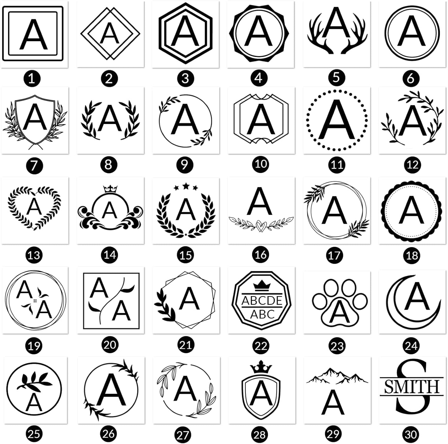 Custom Pottery Stamps for Clay Personalized Pottery Tool Kit Stamp with Own Design Signature Letters Gift for Potters DIY Lovers-1.5"