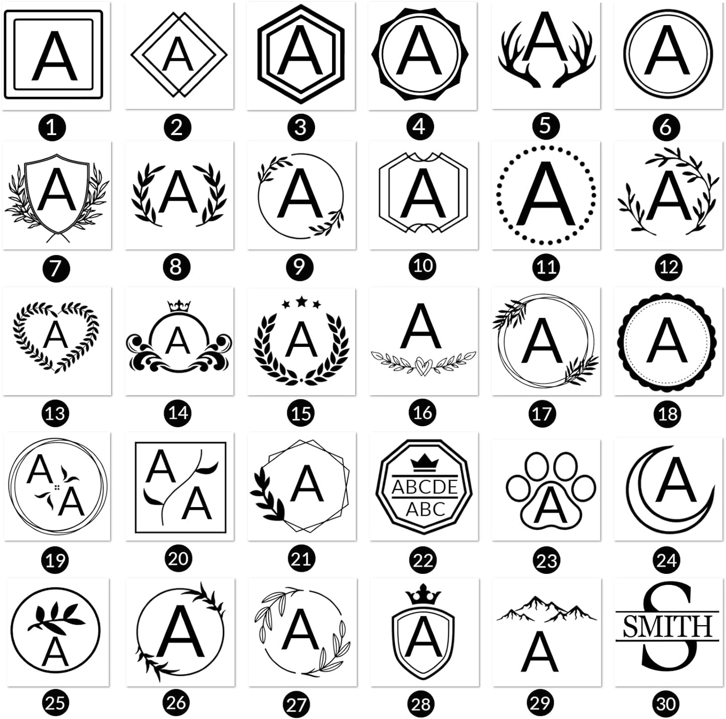 Custom Pottery Stamps for Clay Personalized Pottery Tool Kit Stamp with Own Design Signature Letters Gift for Potters DIY Lovers-1"