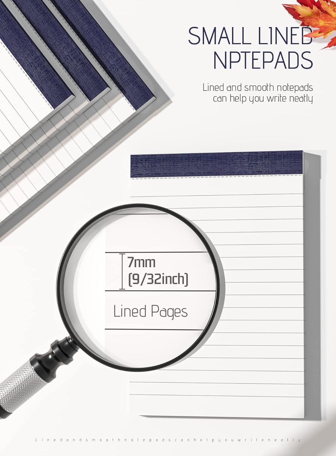 Note Pads 4x6 In Lined Writing Notepad for Office Supplies College Ruled To Do List Notepads Grocery List Note Pad Writing Pads for Work Office Memo Pads Scratch Pads for Writing 30 Sh/Pad 20 Pads/Pk